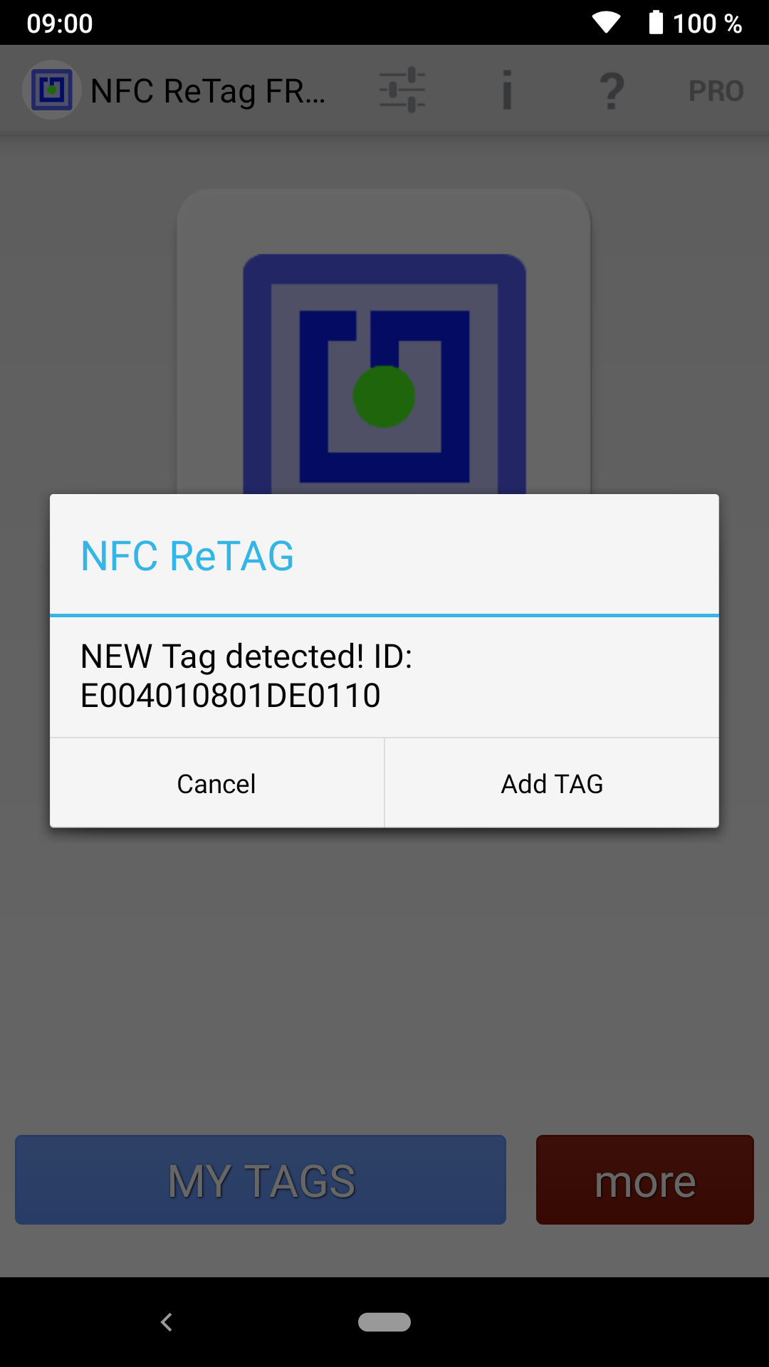 اسکرین شات 2 برنامه NFC ReTag