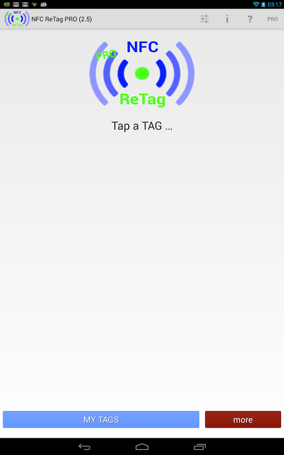 اسکرین شات 1 برنامه NFC ReTag Expert Plugin