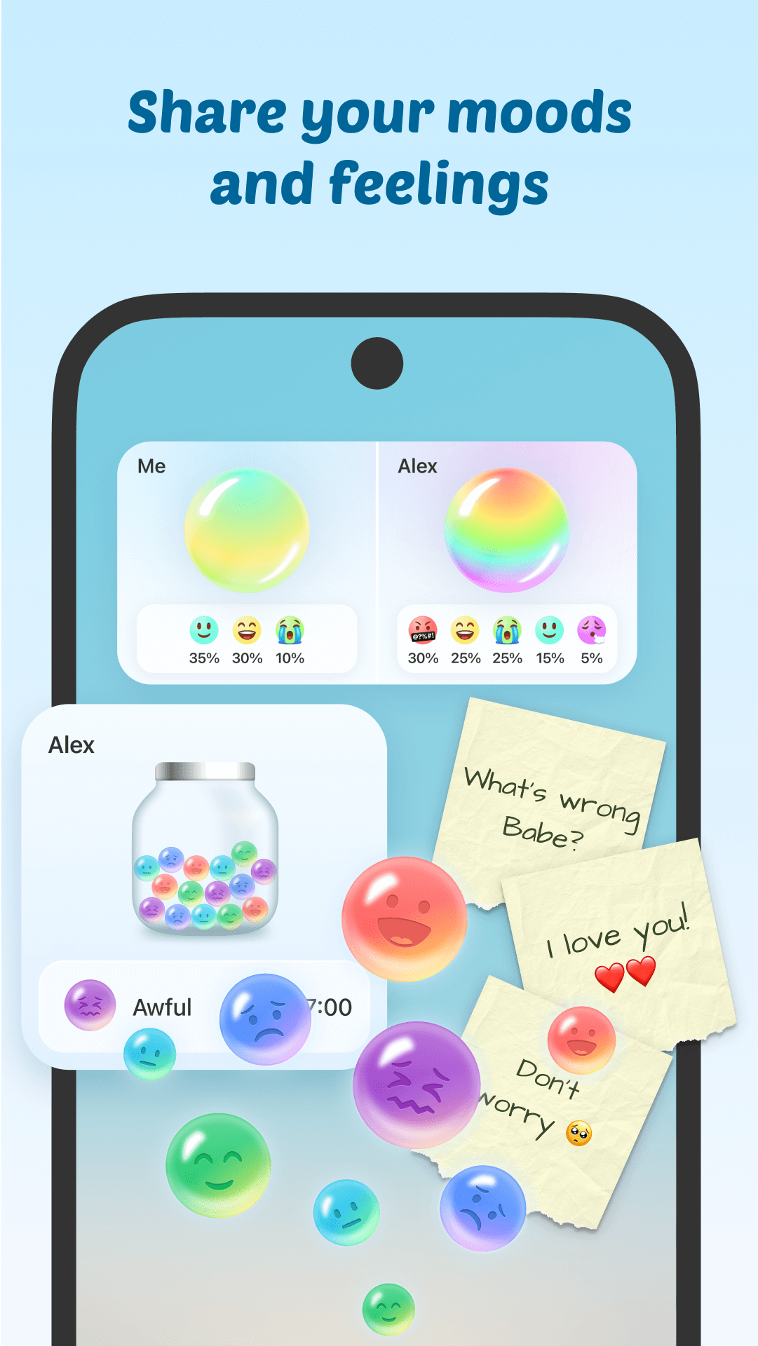 اسکرین شات 5 برنامه Widgetable: Besties & Couples