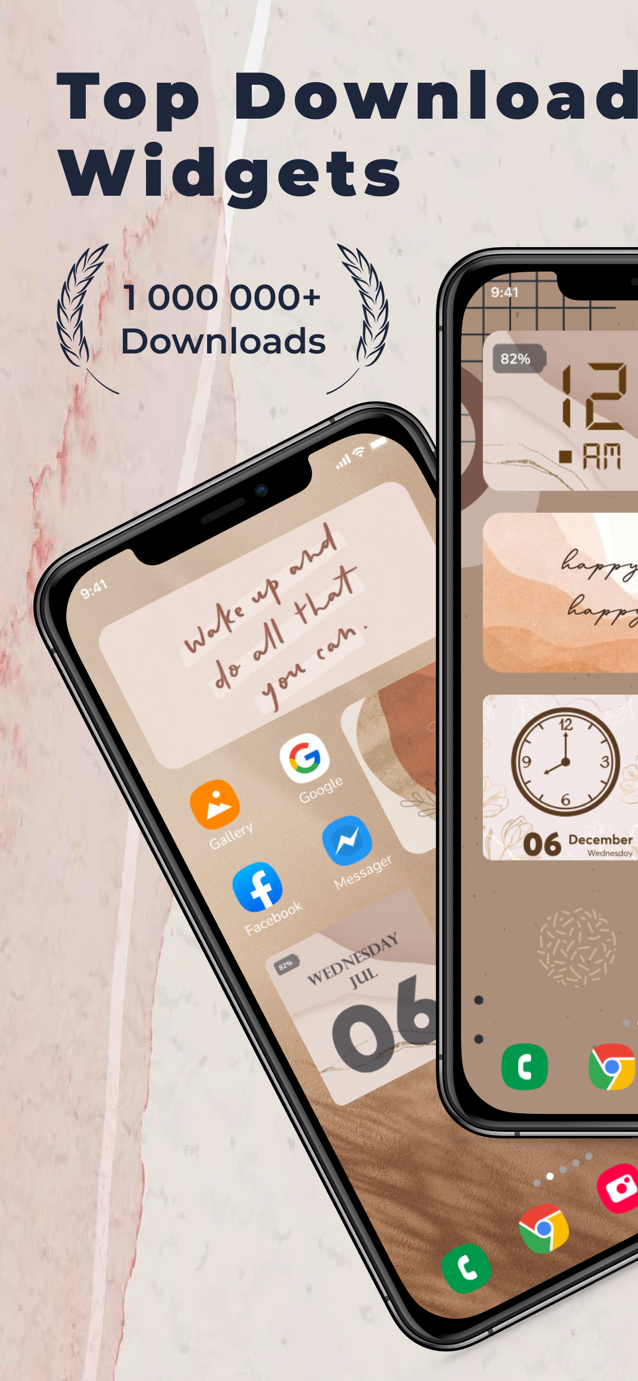 اسکرین شات 1 برنامه Widget iOS 16 - Color Widgets