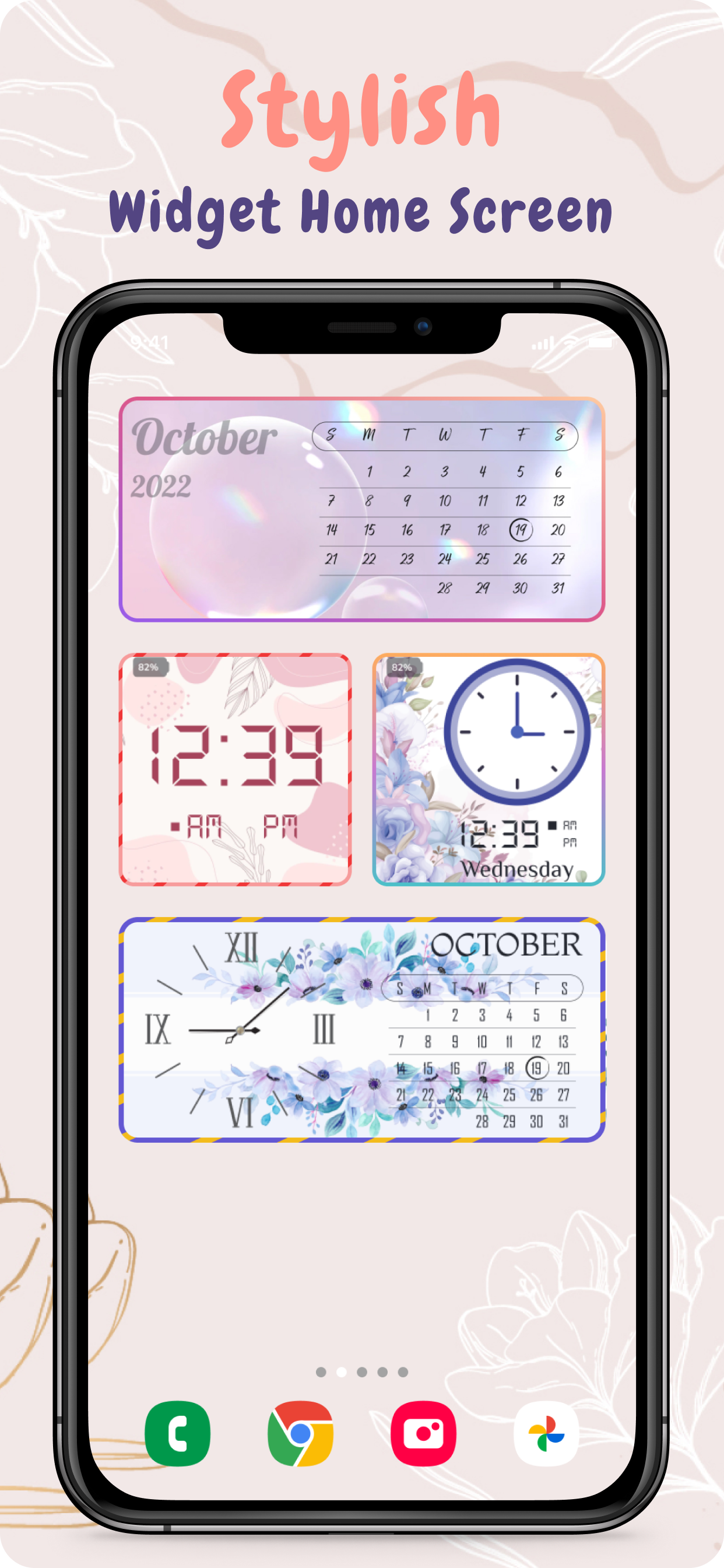 اسکرین شات 4 برنامه Widget iOS 16 - Color Widgets