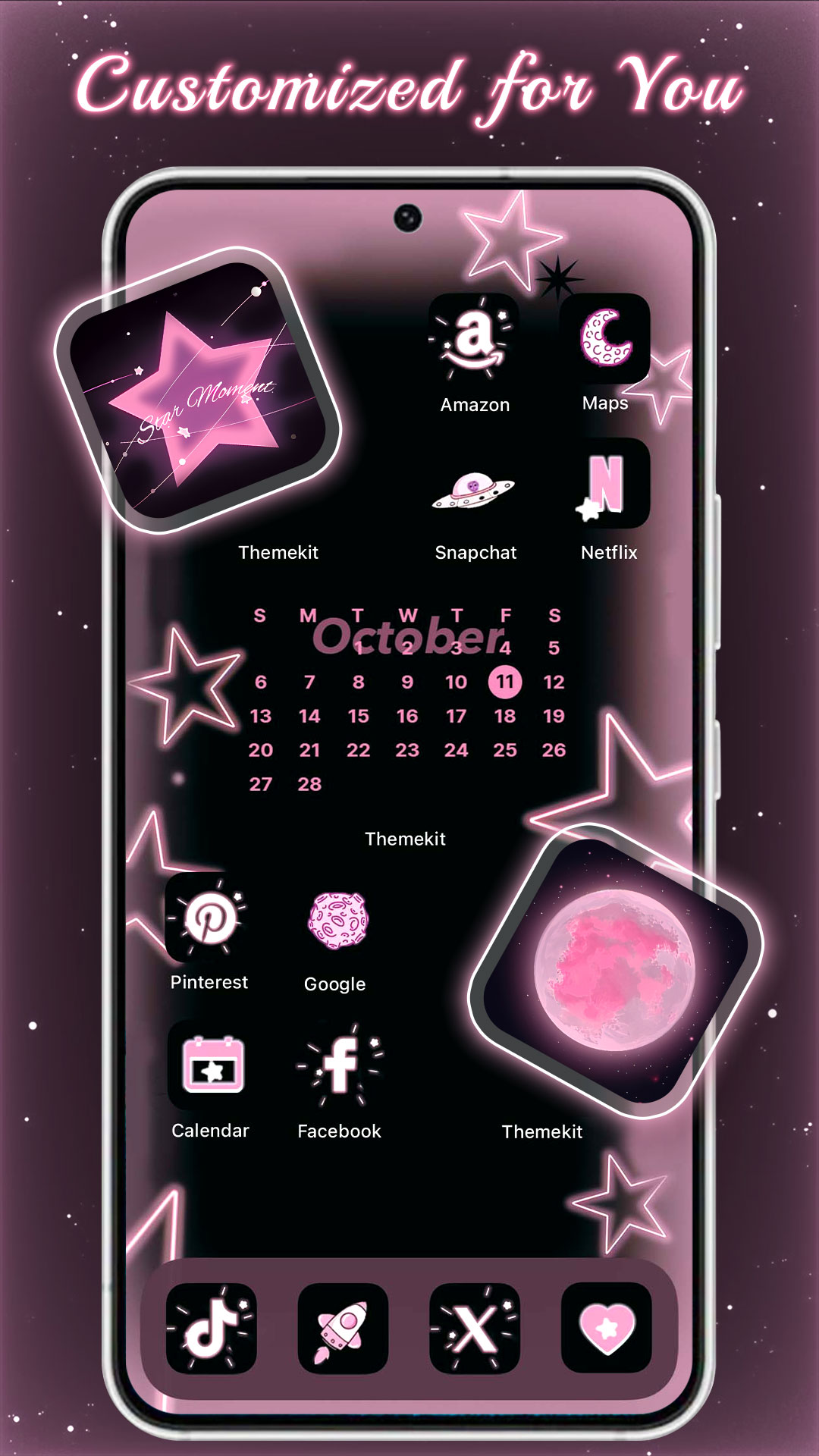 اسکرین شات 4 برنامه WidgetKit-OS18 Themes & Icons