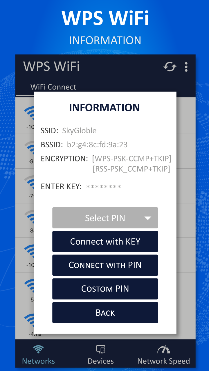 اسکرین شات 2 برنامه WiFi WPS Connect -WiFi Connect