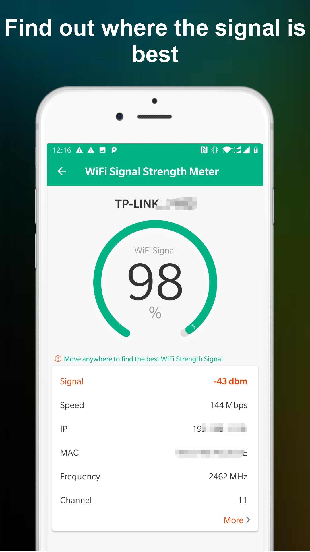 اسکرین شات 5 برنامه WiFi Router Warden - Analyzer