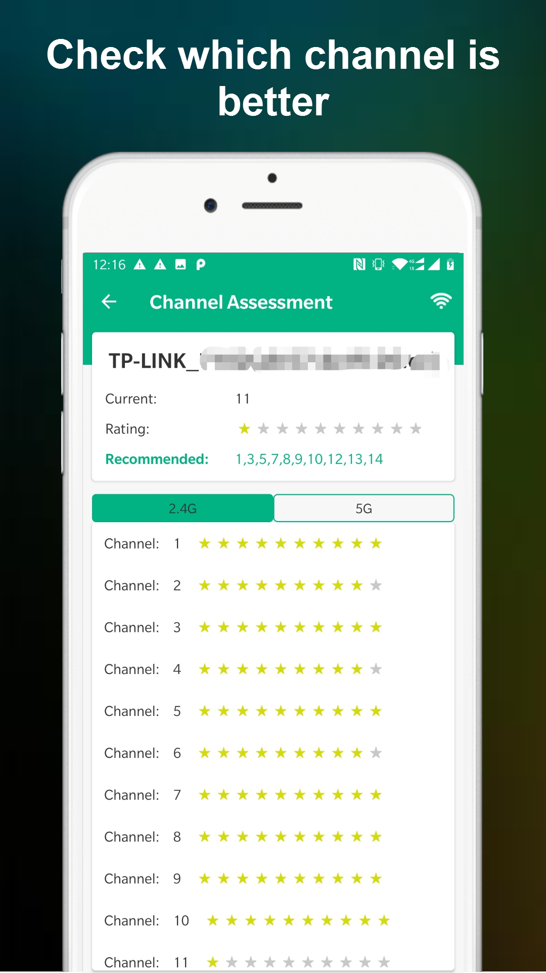 اسکرین شات 4 برنامه WiFi Router Warden - Analyzer