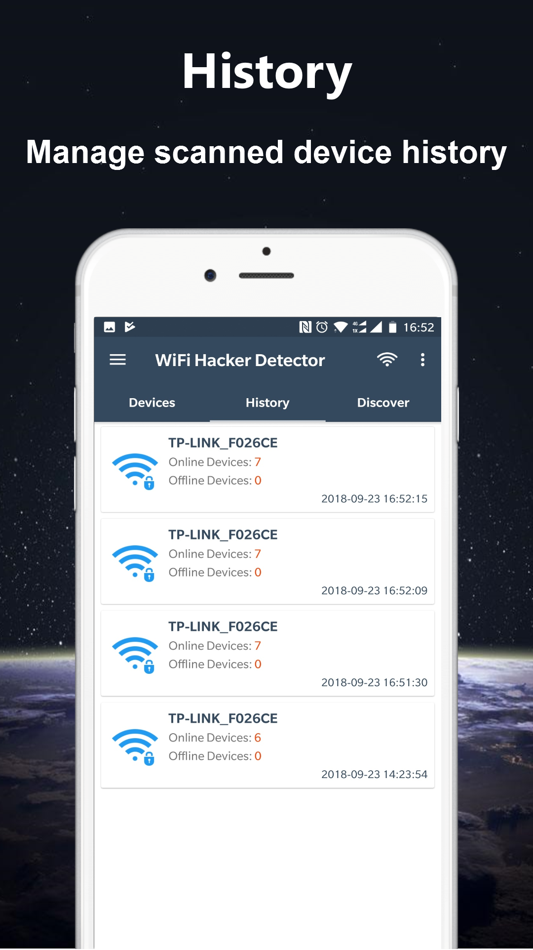 اسکرین شات 4 برنامه WiFi Detector: Who Use My WiFi