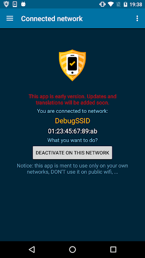 اسکرین شات 1 برنامه Wifi LAN Guard