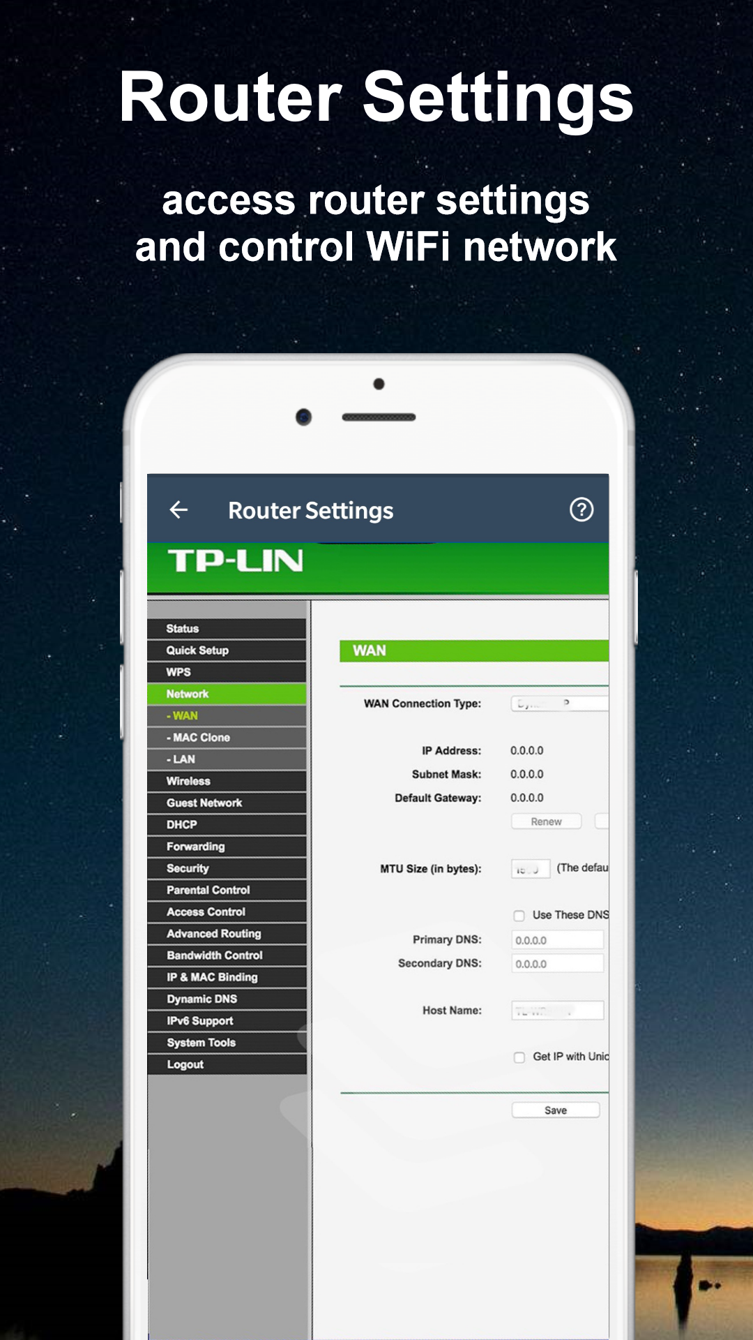 اسکرین شات 3 برنامه Default WiFi Router Passwords