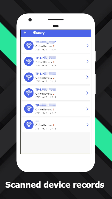 اسکرین شات 4 برنامه WiFi Scan - Who is on my WIFi?