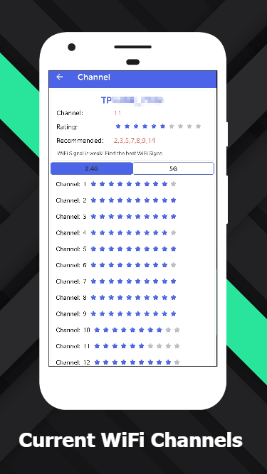 اسکرین شات 4 برنامه WiFi Signal Strength Meter