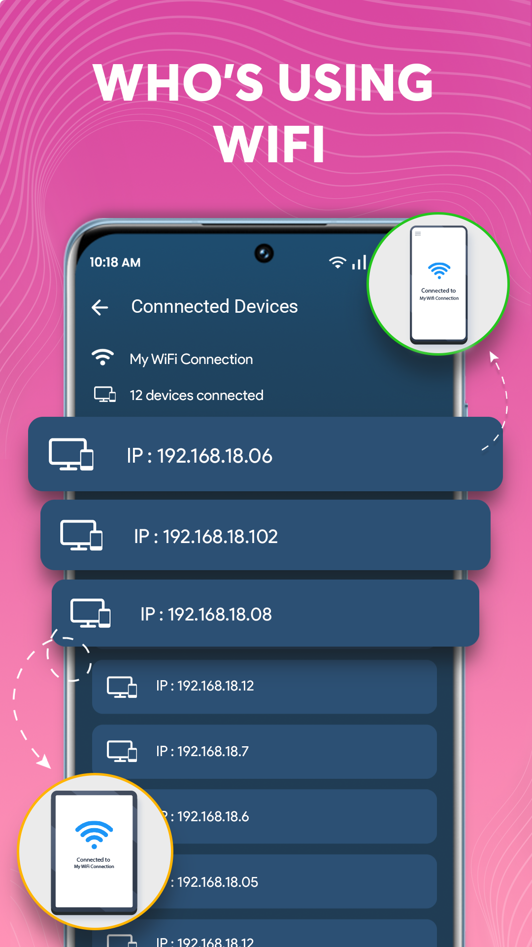 اسکرین شات 3 برنامه WiFi Password Show WiFi Master