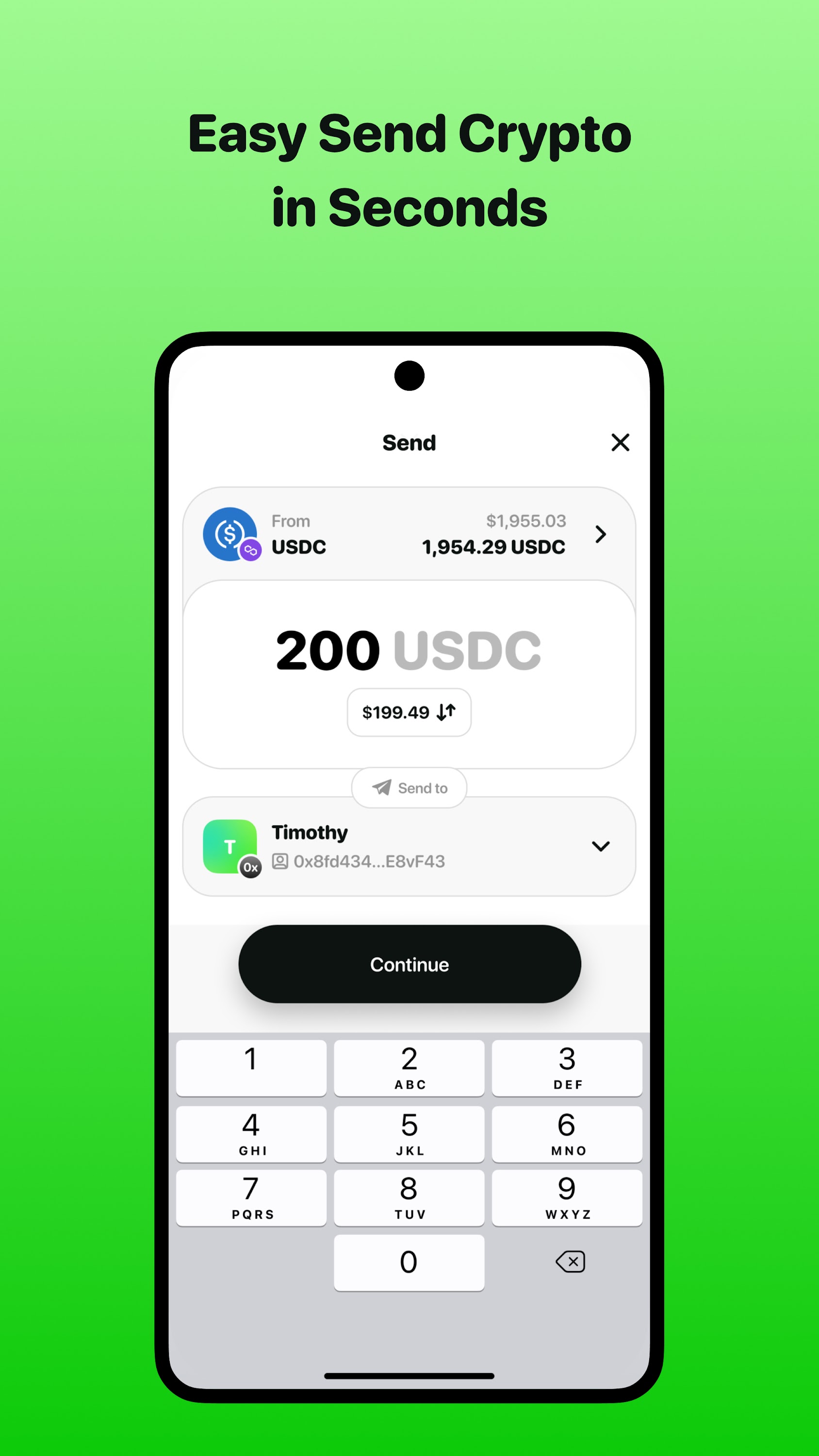 اسکرین شات 3 برنامه Wigwam: Crypto Web3 Wallet