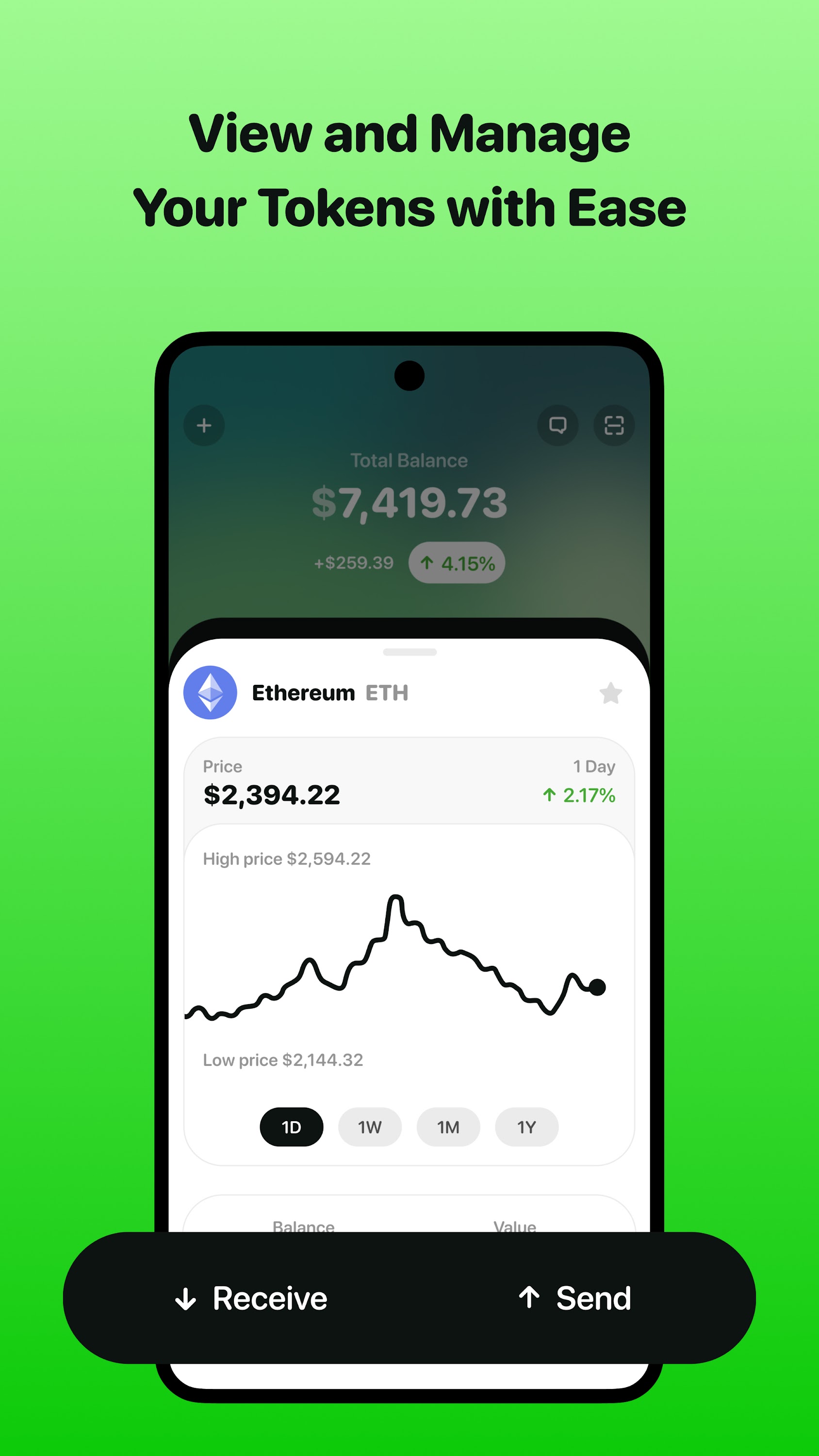 اسکرین شات 2 برنامه Wigwam: Crypto Web3 Wallet