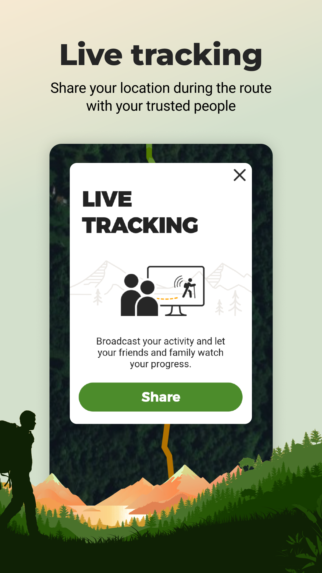 اسکرین شات 6 برنامه Wikiloc - Trails of the World