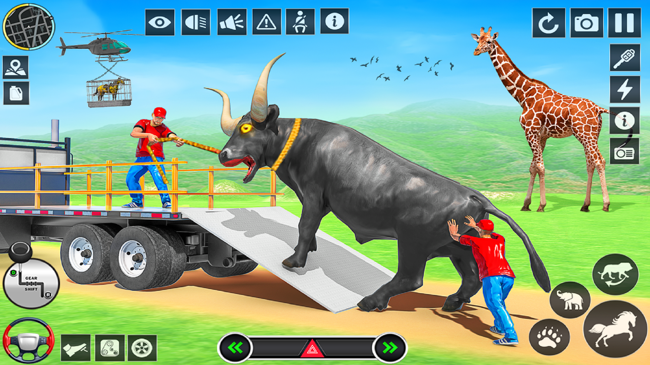 اسکرین شات 7 بازی Wild Animals Transport Truck