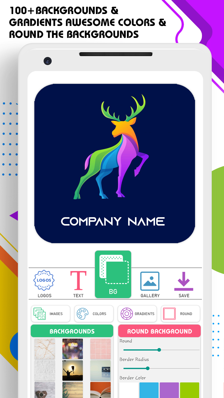 اسکرین شات 6 برنامه 3D Logo Maker & Logo Creator