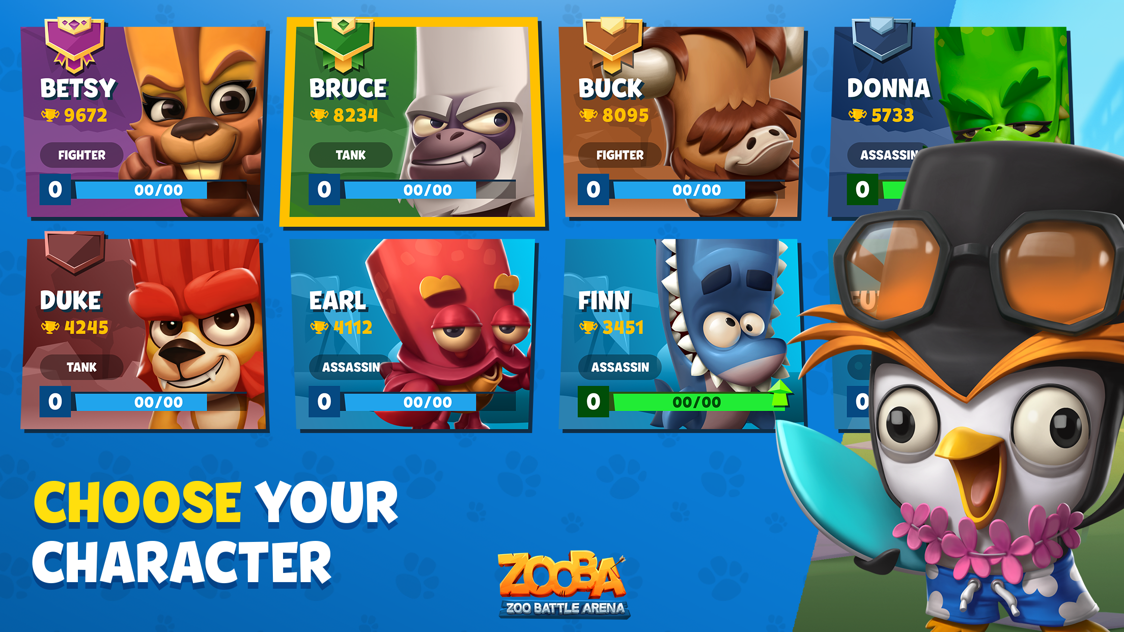 اسکرین شات 5 بازی Zooba: Fun Battle Royale Games