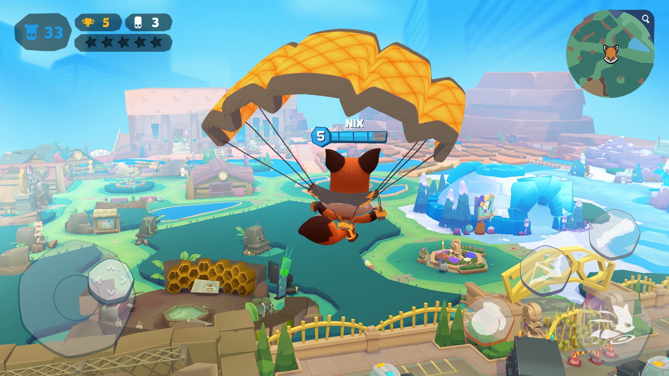 اسکرین شات 1 بازی Zooba: Fun Battle Royale Games