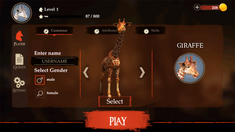 اسکرین شات 8 بازی The Giraffe