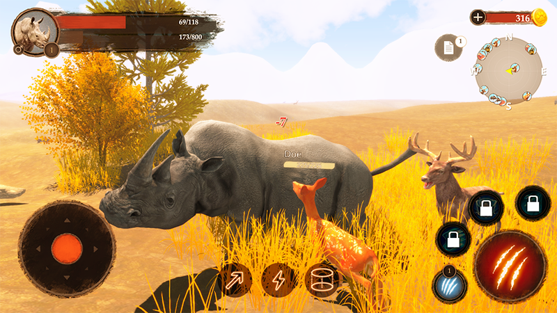 اسکرین شات 2 بازی The Rhinoceros