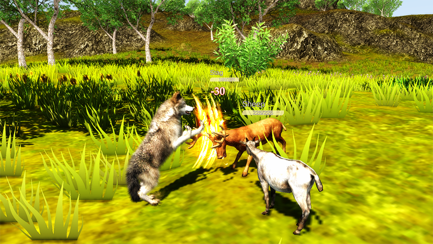 اسکرین شات 3 بازی The Wolf Simulator