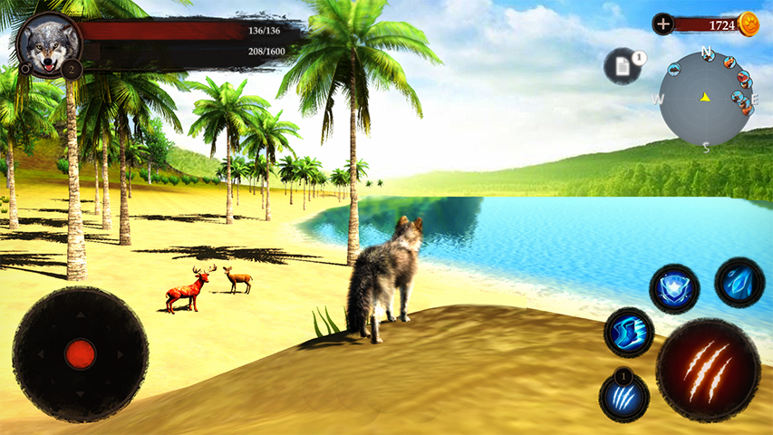 اسکرین شات 2 بازی The Wolf Simulator