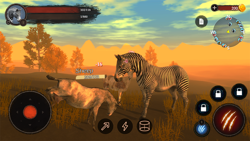 اسکرین شات 3 بازی The Zebra