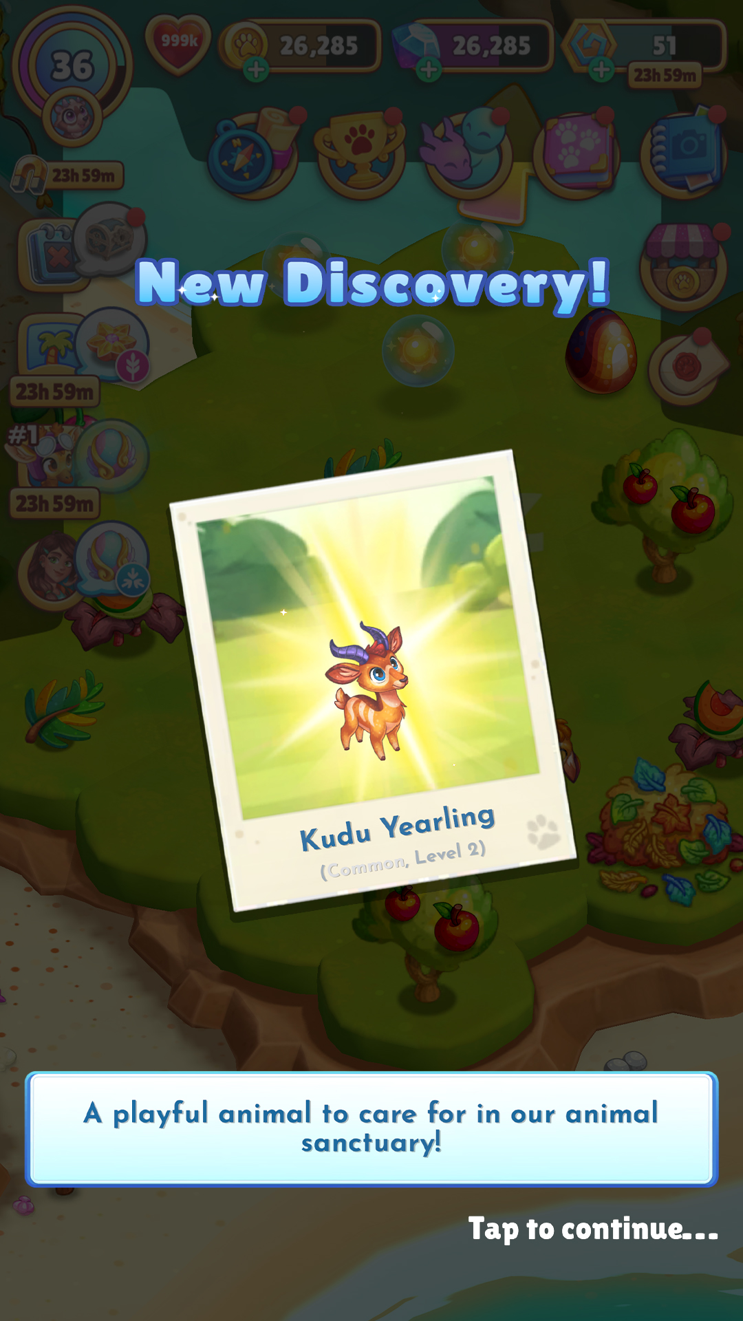 اسکرین شات 6 بازی Paradise Paws: Merge Animals