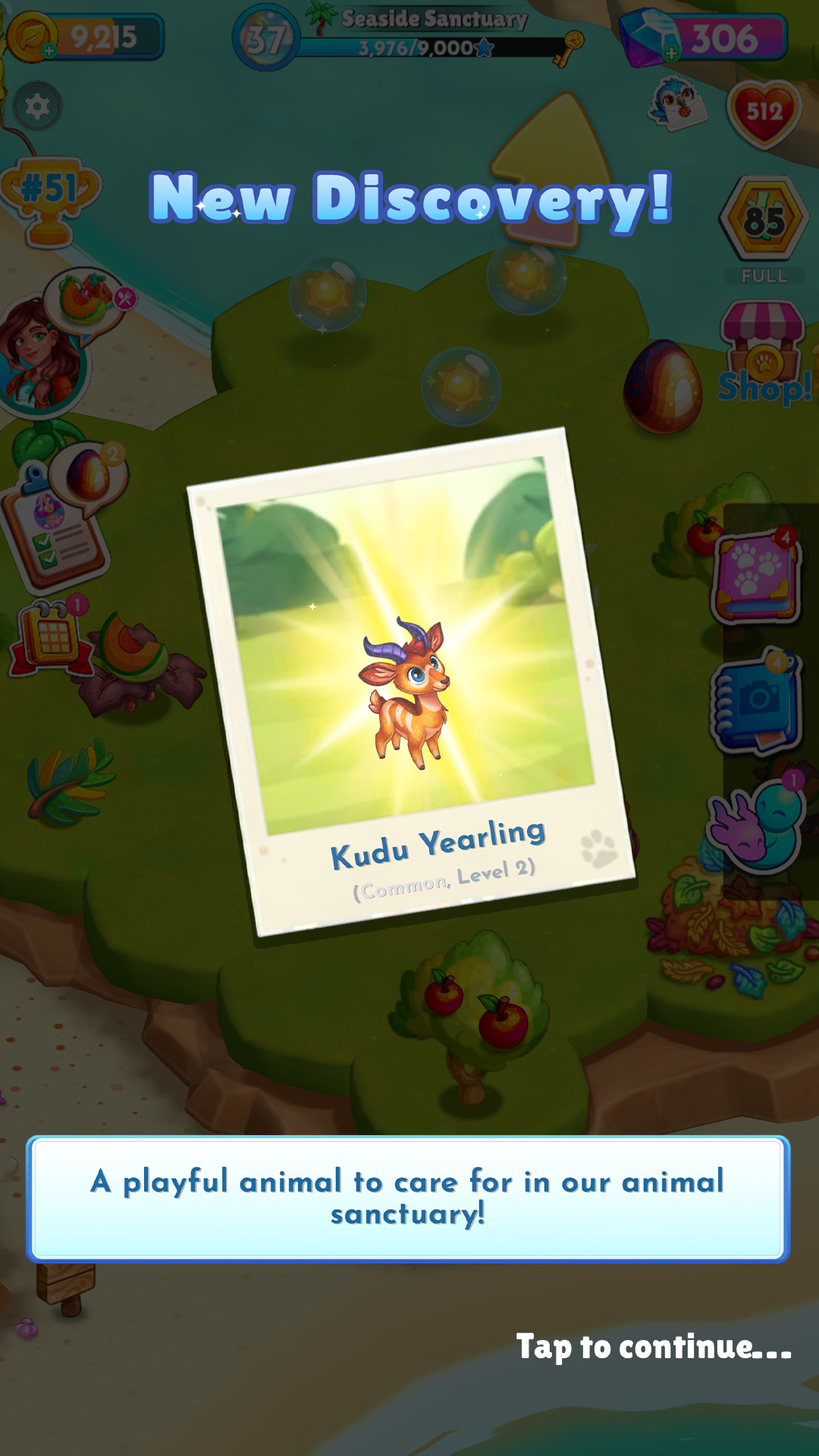 اسکرین شات 5 بازی Paradise Paws: Merge Animals