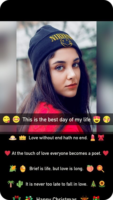 اسکرین شات 3 برنامه Snap Pic Collage Photo Editor