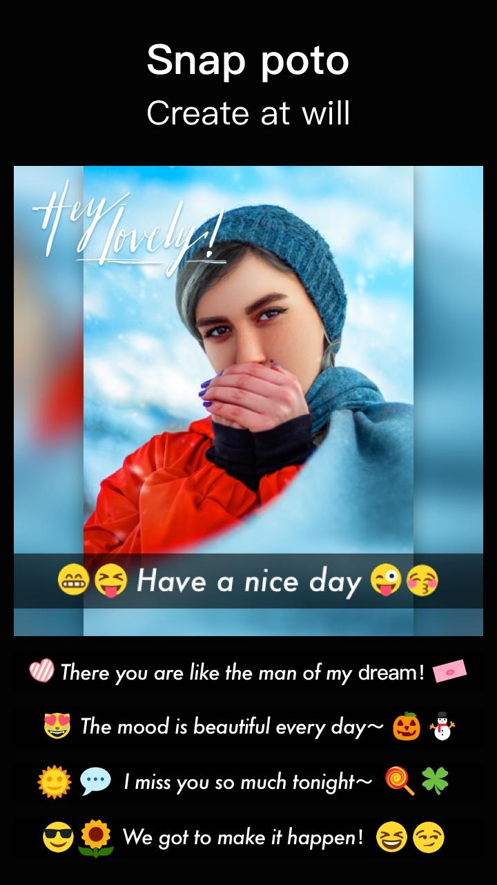 اسکرین شات 2 برنامه Snap Pic Beauty Selfie Camera