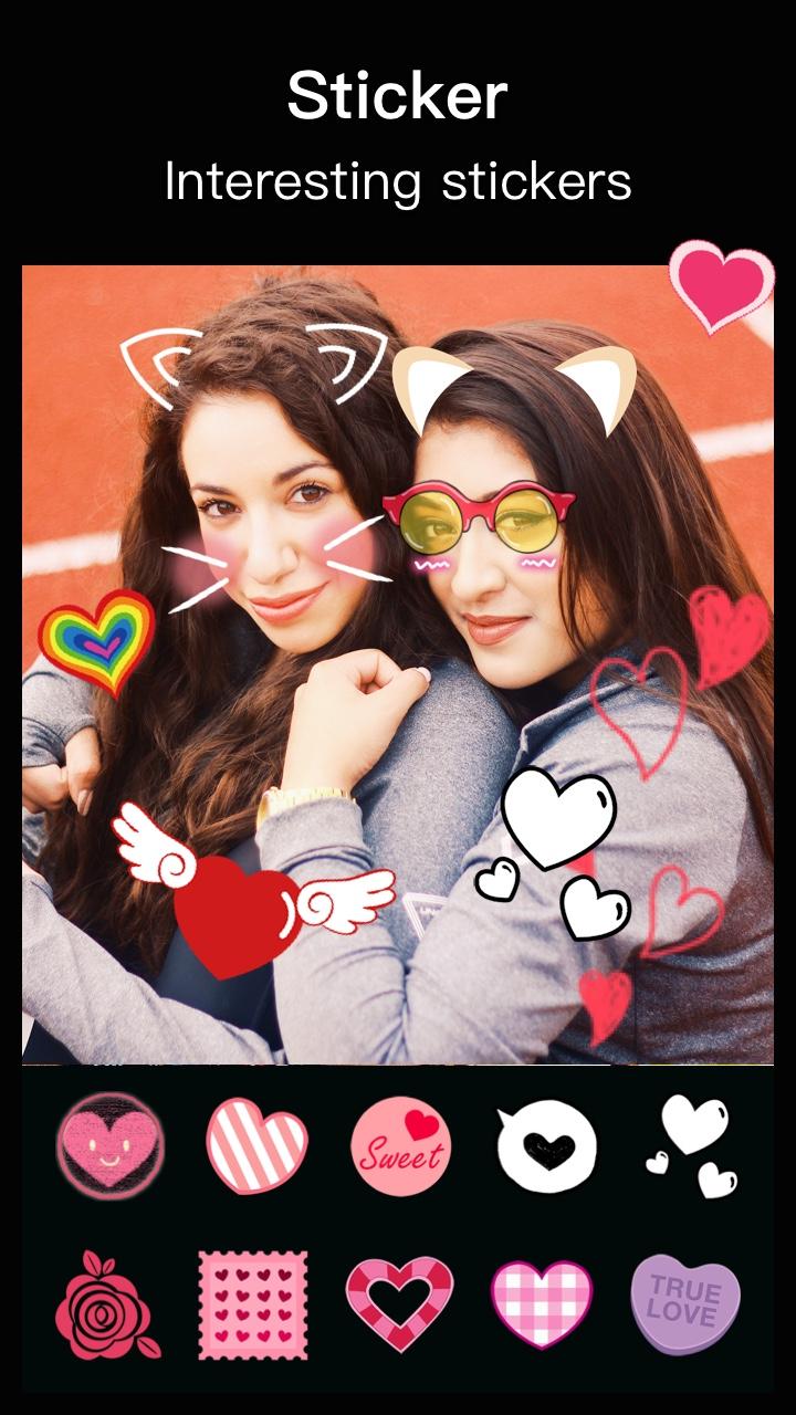 اسکرین شات 6 برنامه Snap Pic Beauty Selfie Camera