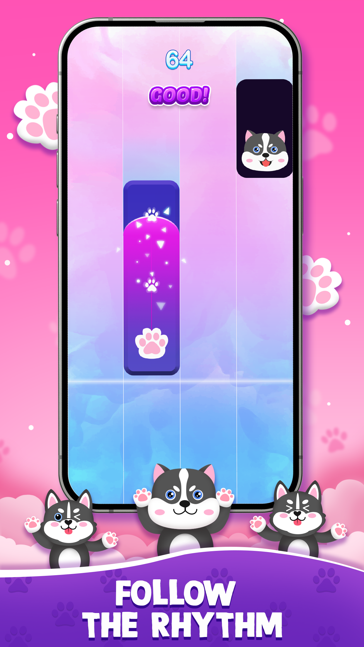 اسکرین شات 2 بازی Catch Tiles: Piano Game