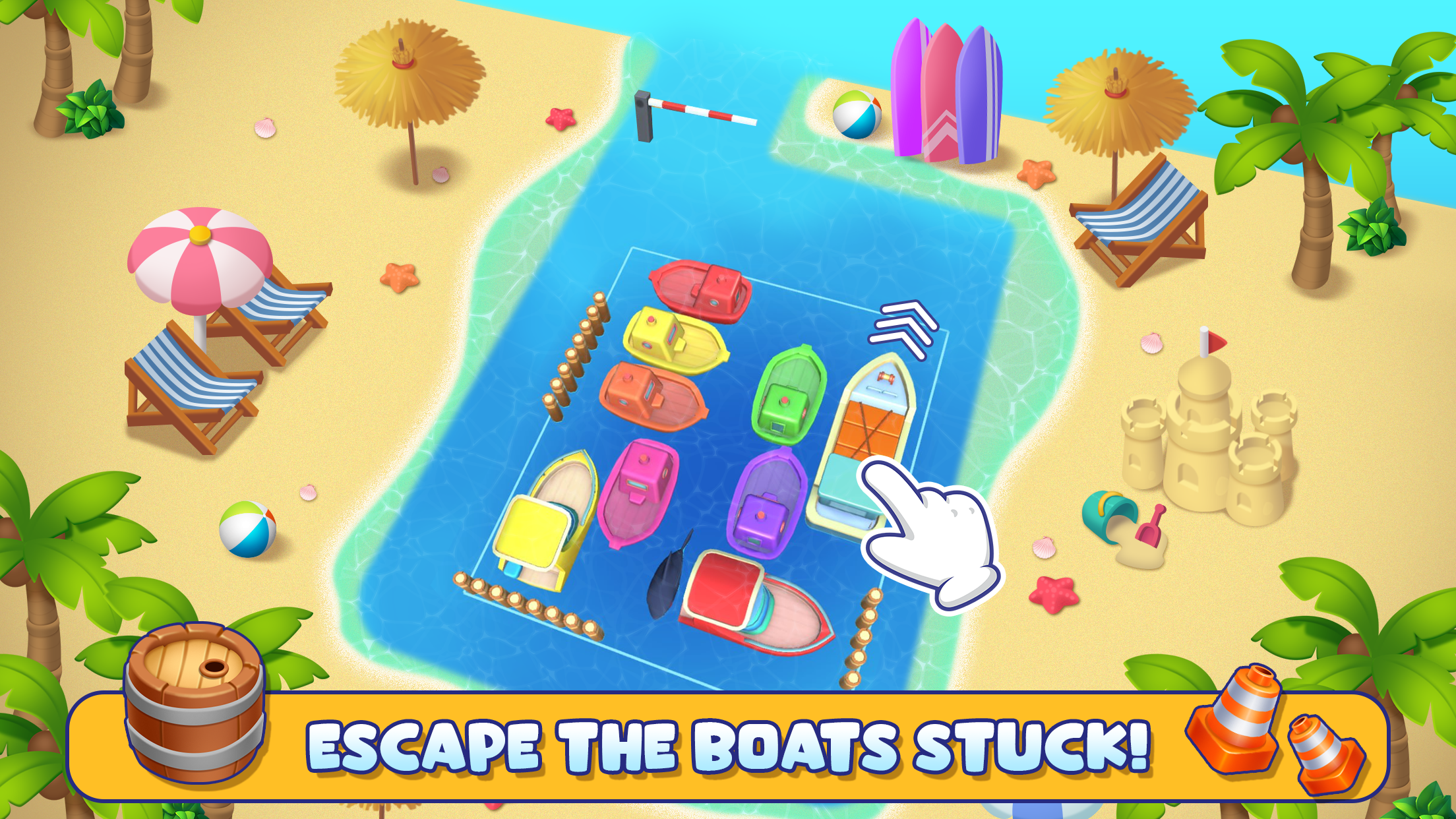 اسکرین شات 4 بازی Parking Jam 3D: Boat Game