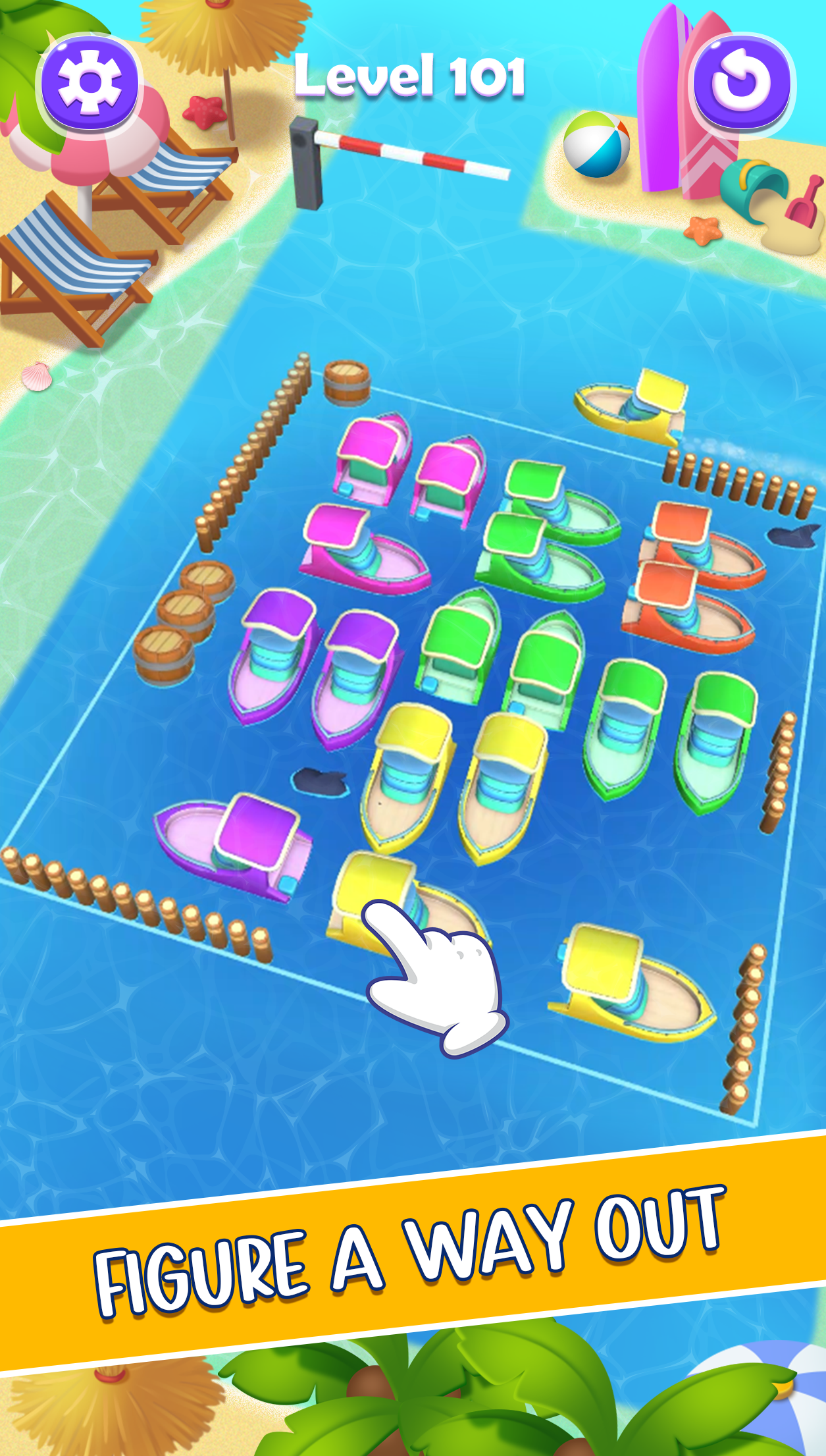 اسکرین شات 5 بازی Parking Jam 3D: Boat Game