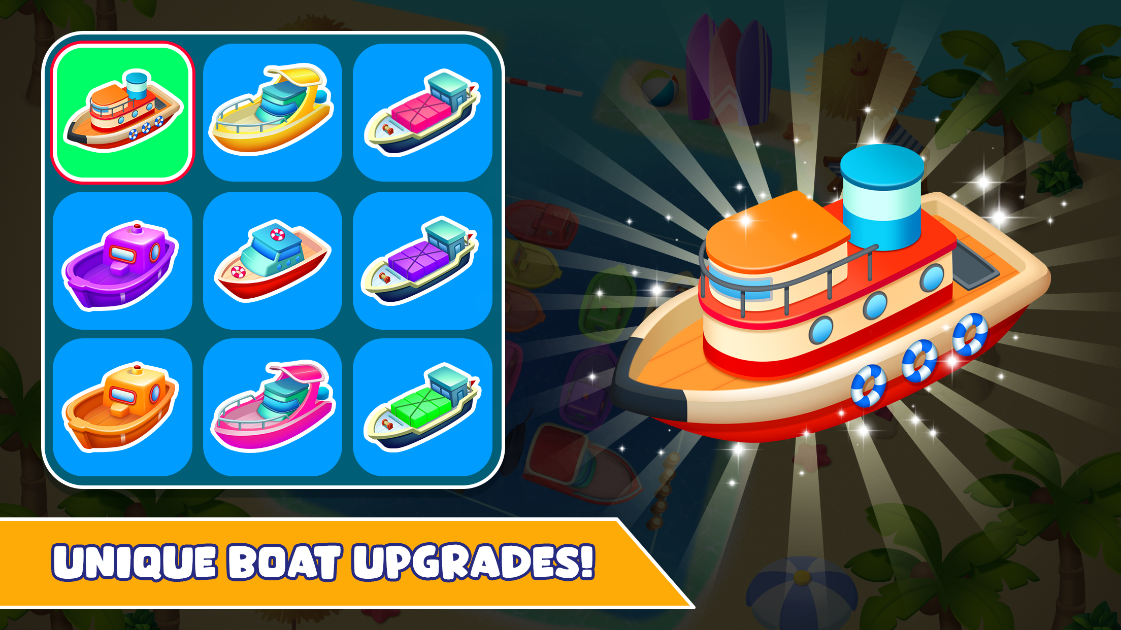 اسکرین شات 6 بازی Parking Jam 3D: Boat Game