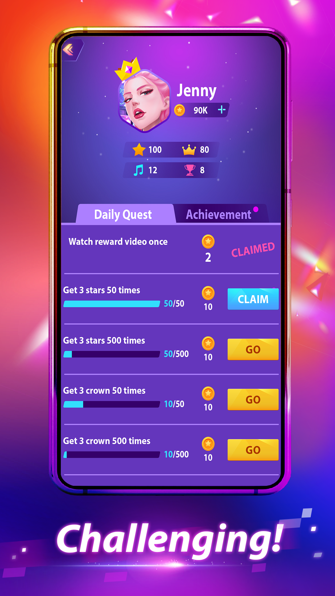 اسکرین شات 5 بازی Piano Beat - EDM Music Tiles