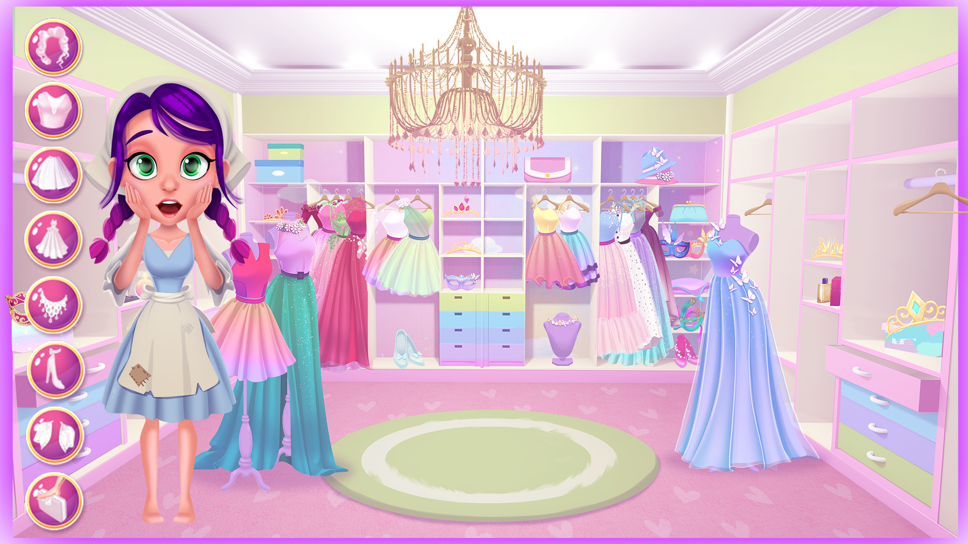 اسکرین شات 6 برنامه Violet Cinderella Castle Clean