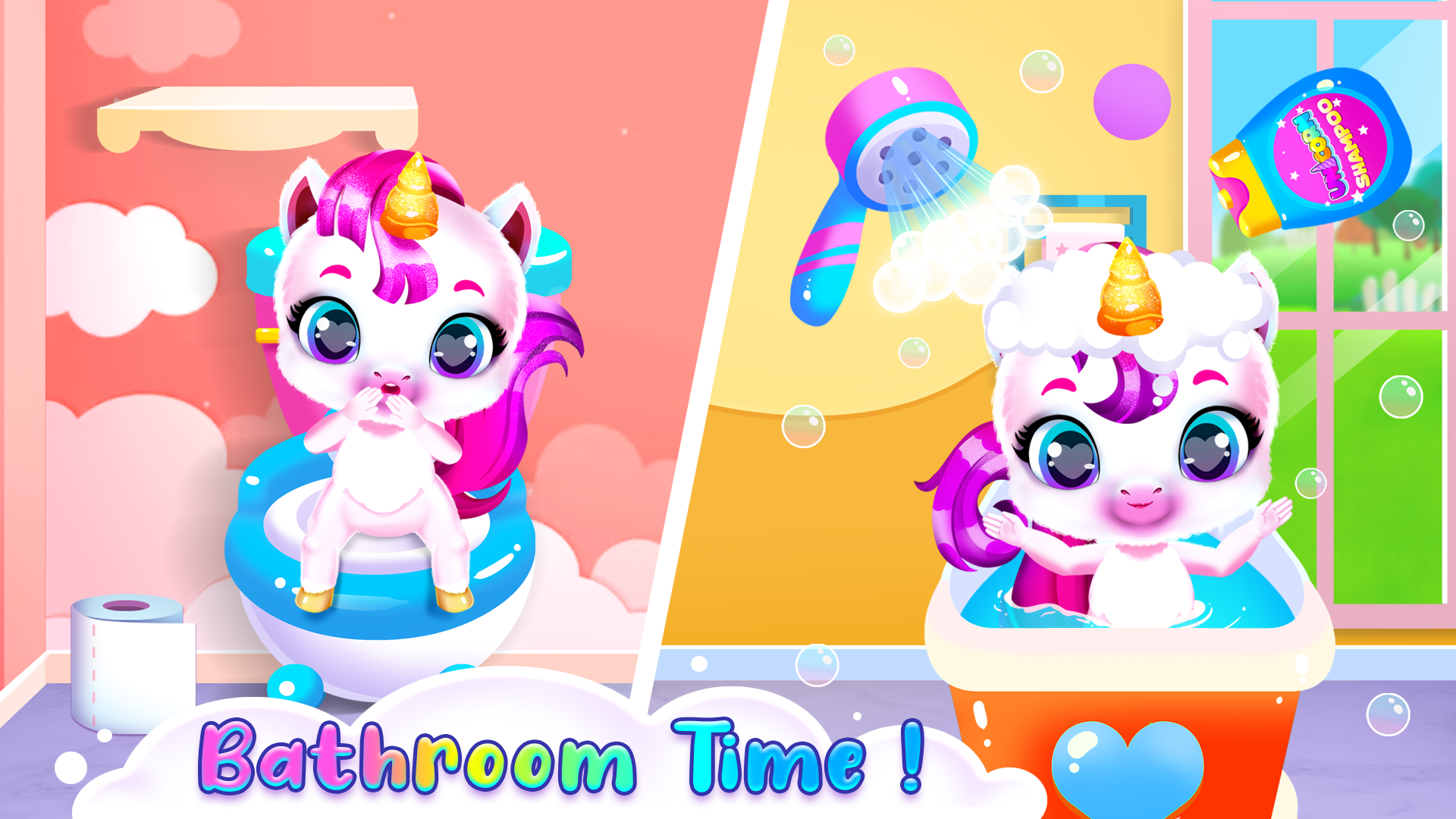 اسکرین شات 7 برنامه My Unicorn Hair Salon and Care