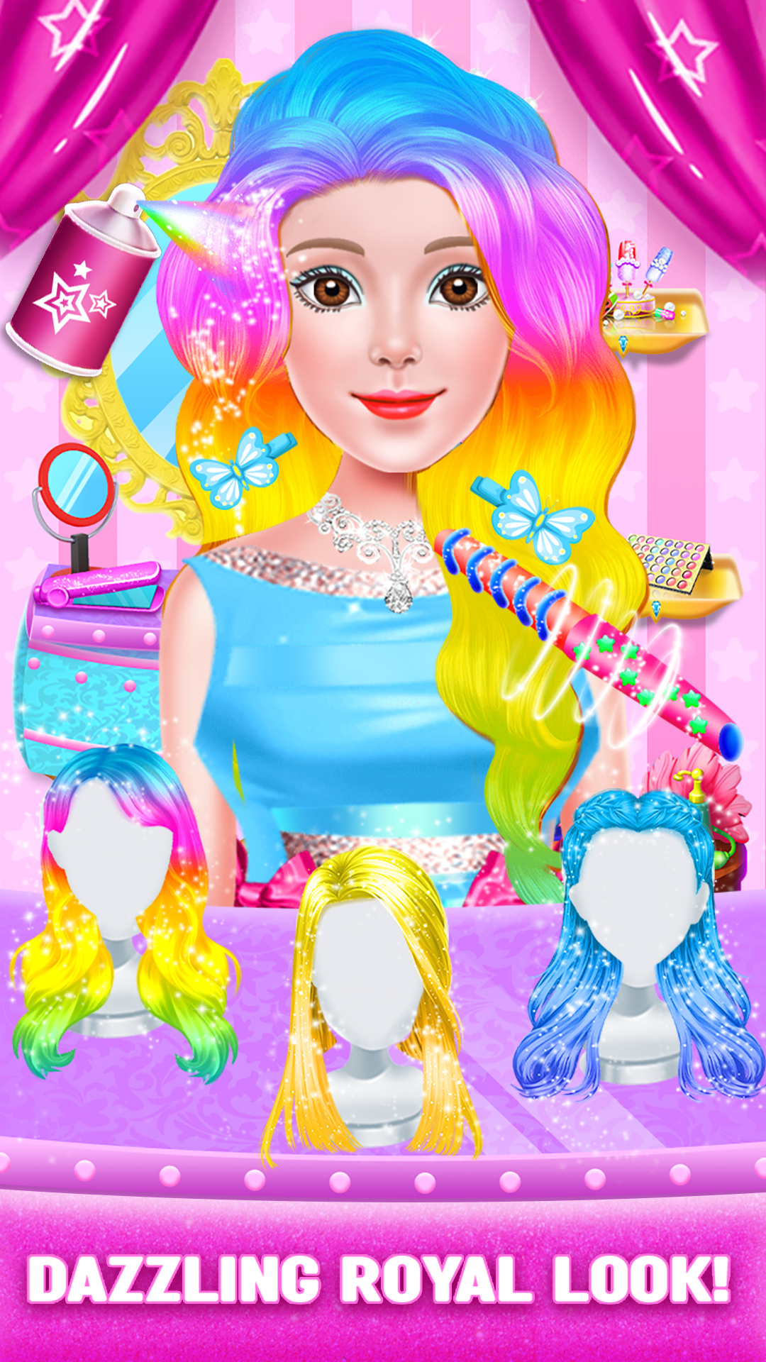 اسکرین شات 5 بازی Royal Princess Hair Salon