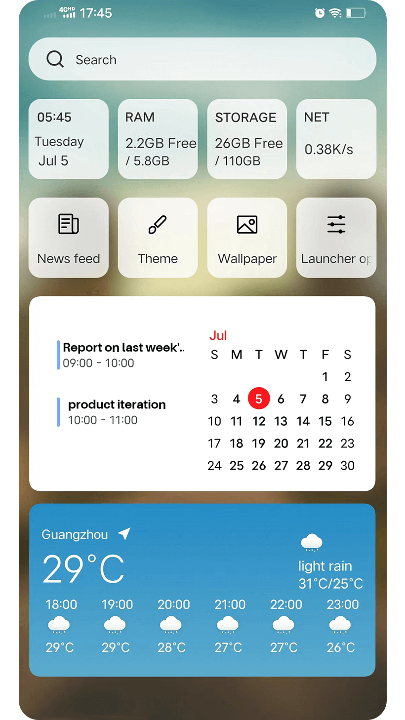 اسکرین شات 4 برنامه Winner Launcher for Windows UE