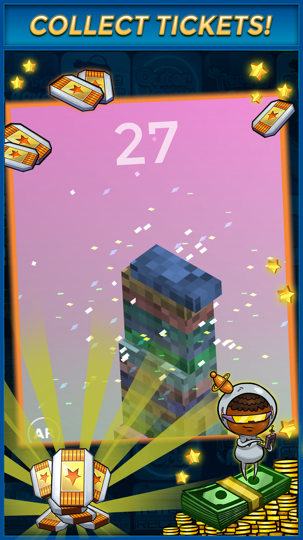 اسکرین شات 3 بازی Towering Tiles - Make Money