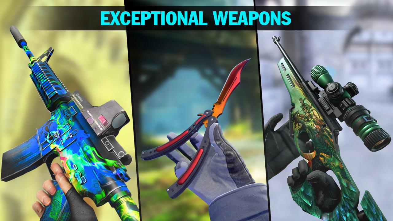 اسکرین شات 6 بازی Winter Strike : Gun Games