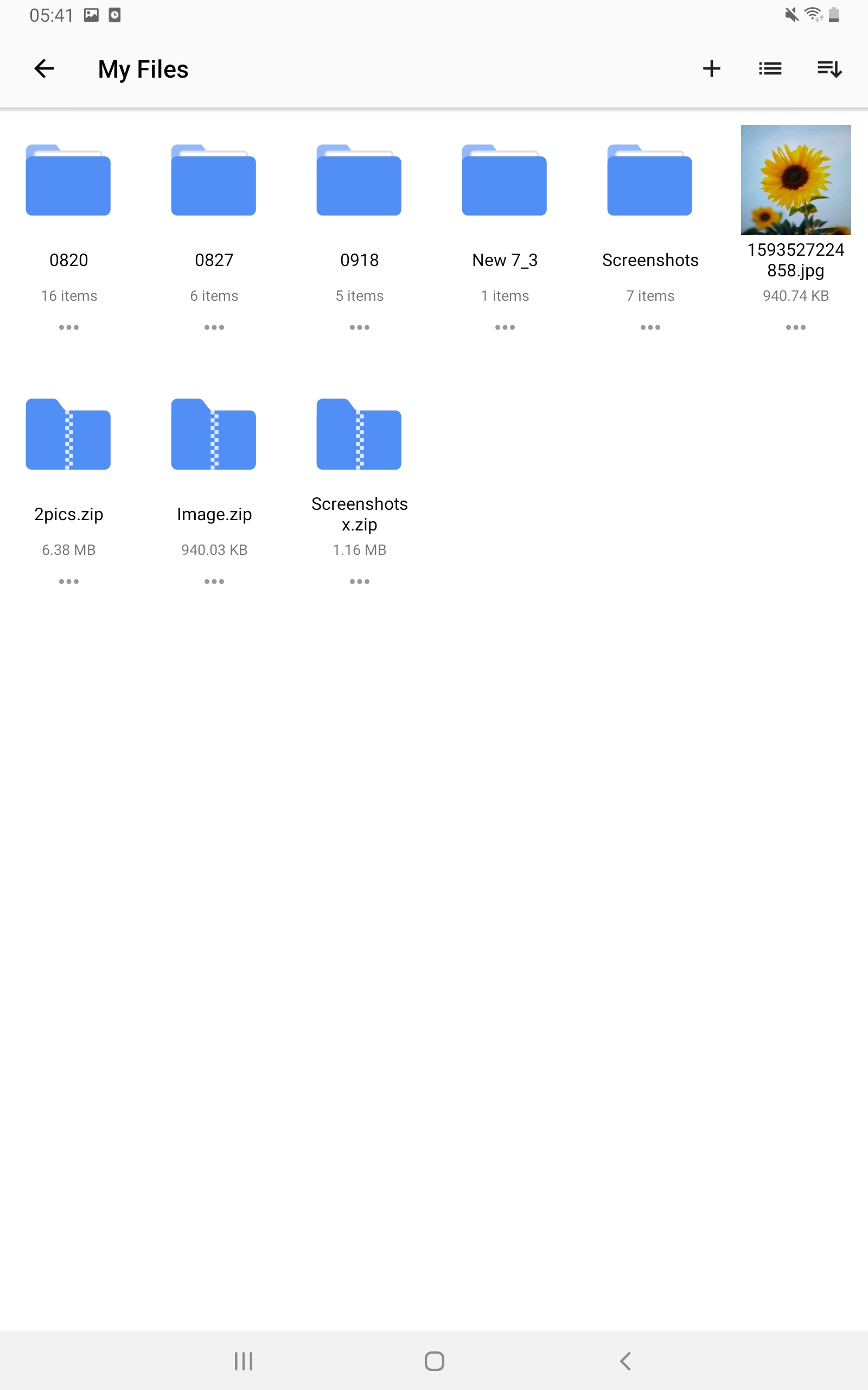 اسکرین شات 1 برنامه WinZip – Zip UnZip Tool