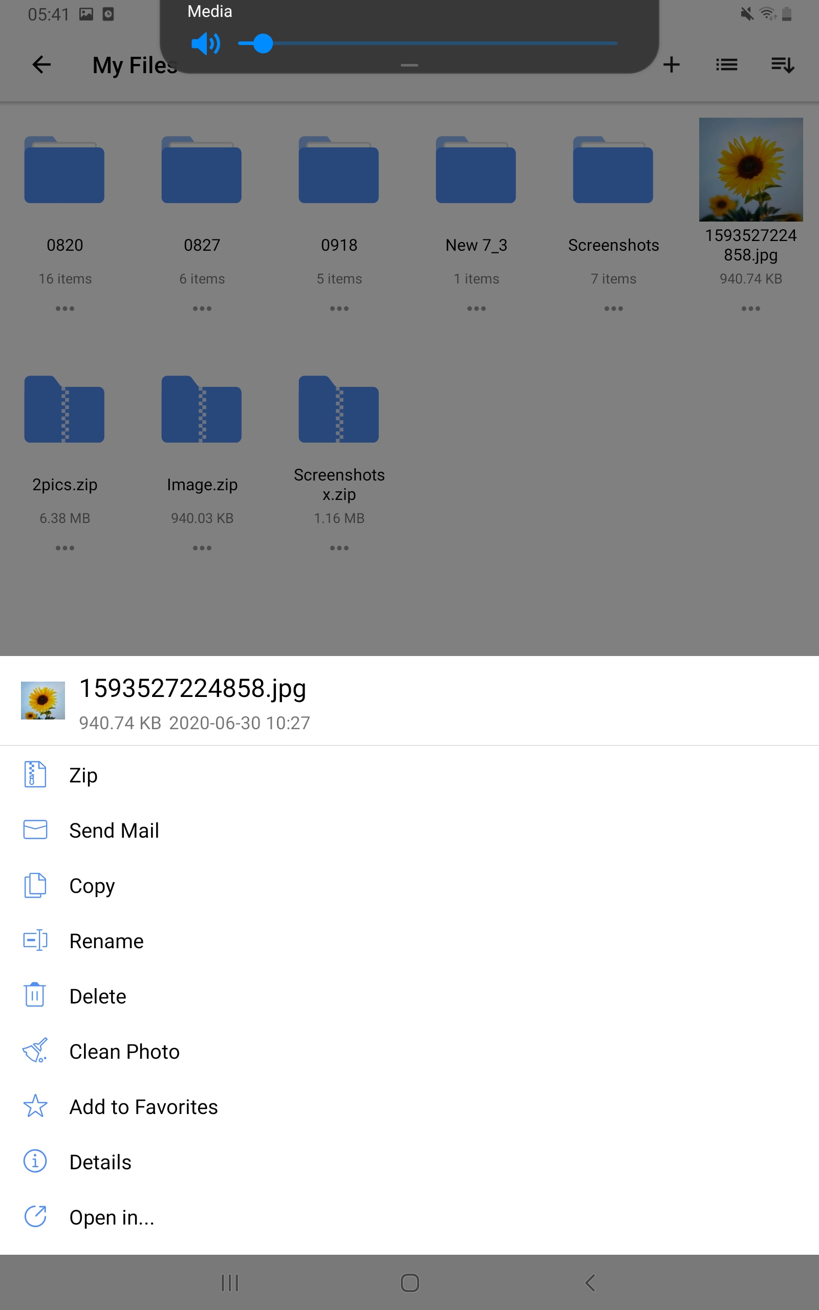 اسکرین شات 2 برنامه WinZip – Zip UnZip Tool