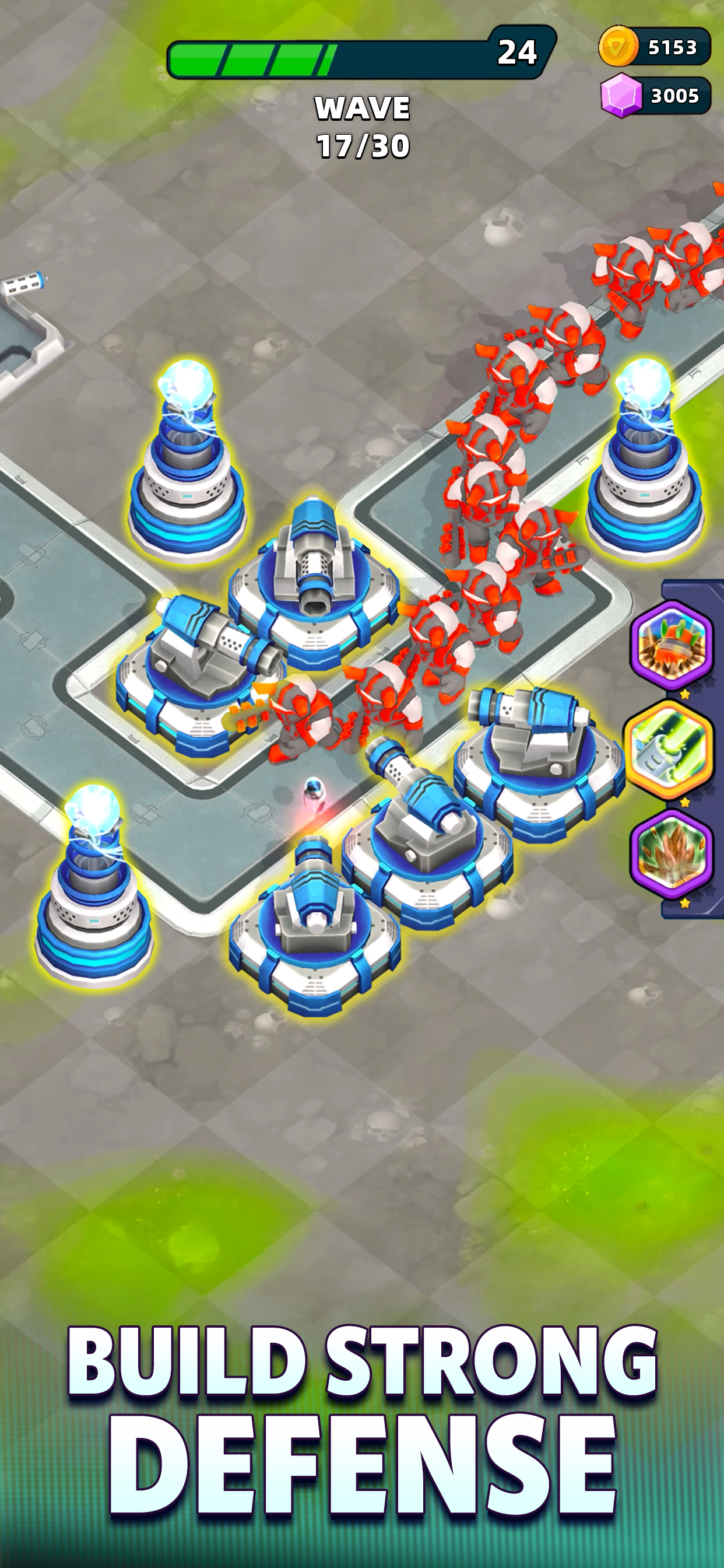 اسکرین شات 2 بازی Raid Rush: Tower Defense TD
