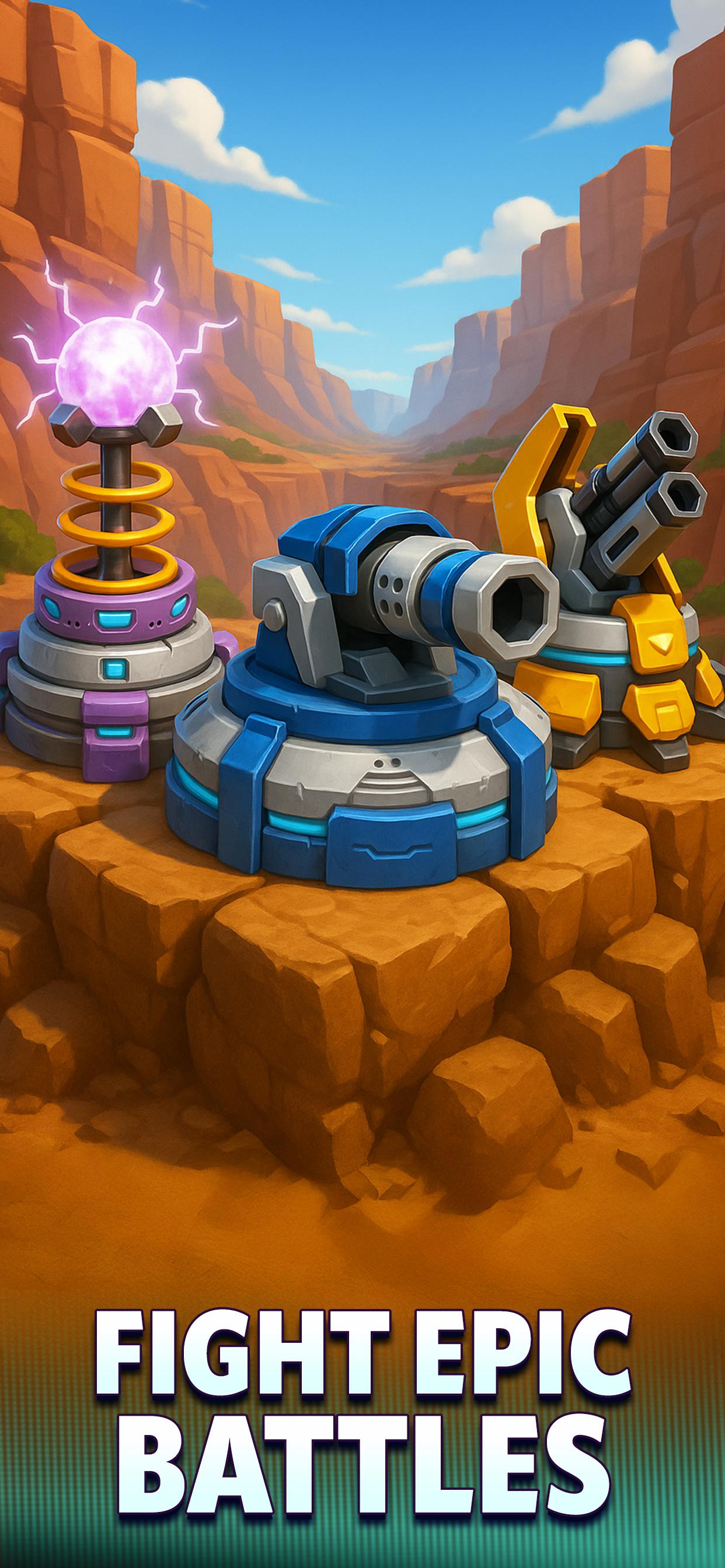 اسکرین شات 1 بازی Raid Rush: Tower Defense TD