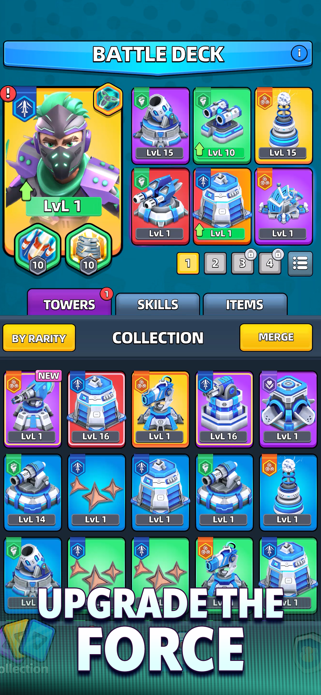 اسکرین شات 6 بازی Raid Rush: Tower Defense TD