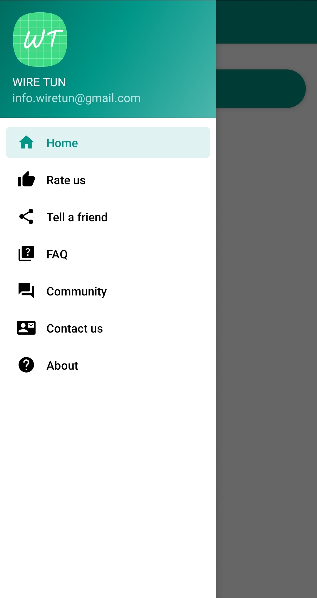 اسکرین شات 3 برنامه WIRE TUN