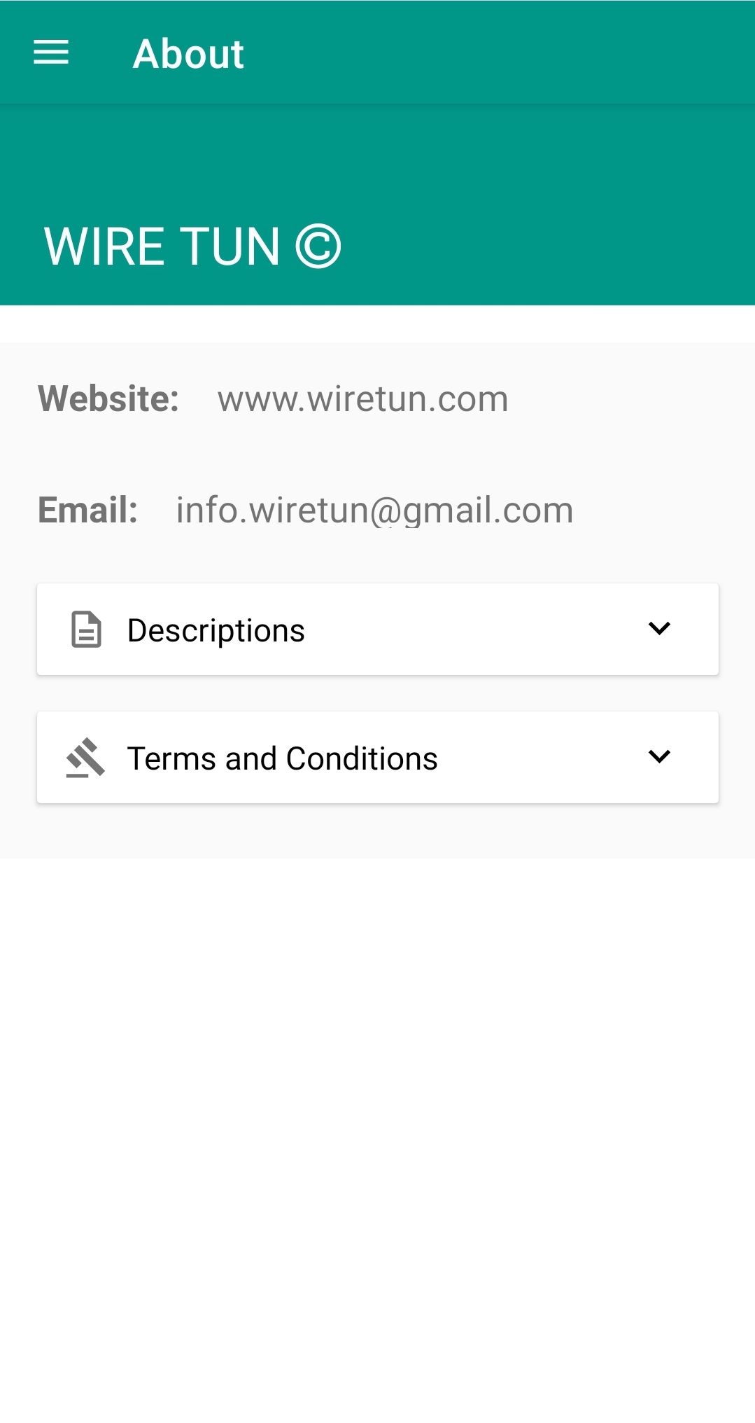 اسکرین شات 5 برنامه Wire Tun